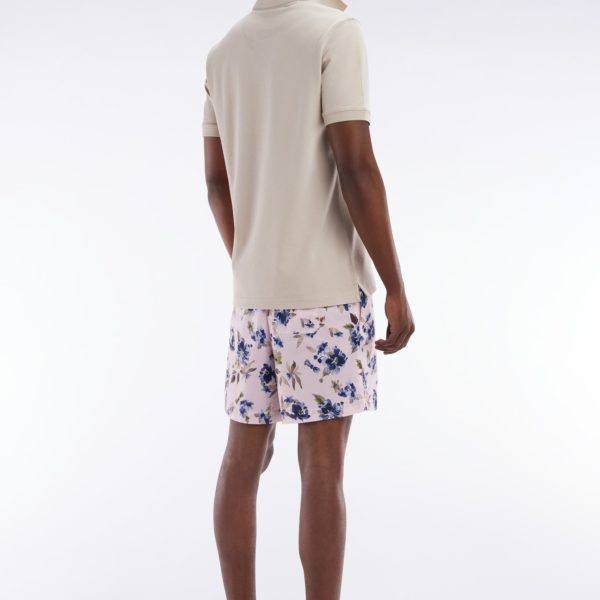 Maillot De Bain Rose À Imprimé Floral Bleu Eden Park