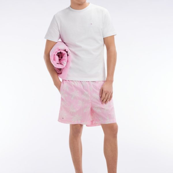 Maillot De Bain Rose Imprimé Palmiers Eden Park