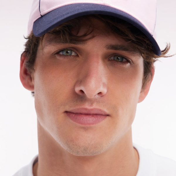 Casquette En Jersey De Coton Rose Nœud Papillon Cerclé Eden Park