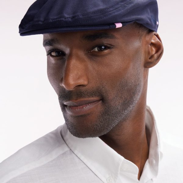 Casquette Béret En Twill De Coton Marine Eden Park