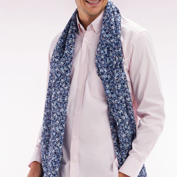 Chemise En Coton Rose Coudière Coupe Droite Eden Park