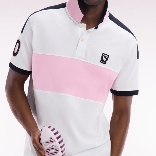 Polo À Manches Courtes New Zealand En Coton Blanc Coupe Décontractée Eden Park