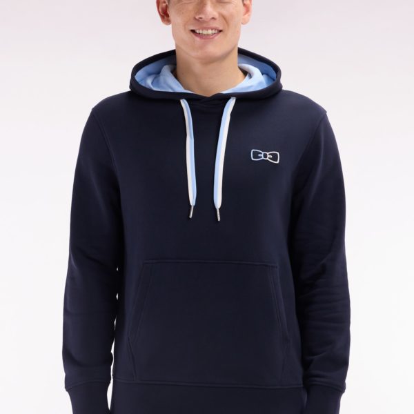 Sweatshirt En Coton Ciel Coupe Décontractée Eden Park