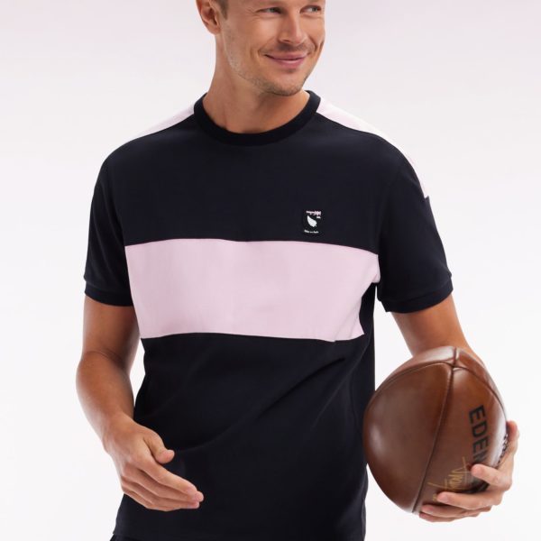 T-shirt Nouvelle Zélande En Coton Noir Coupe Décontractée Eden Park