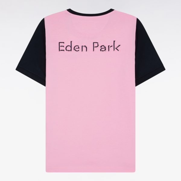 T-shirt À Manches Courtes En Coton Rose Coupe Décontractée Eden Park
