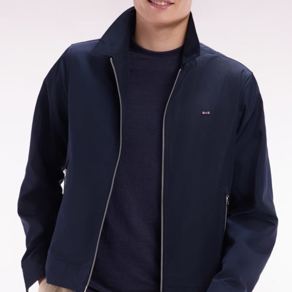 Blouson Zippé Bleu Marine Eden Park