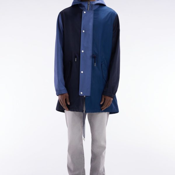 Parka Unisexe Zippée Marine Eden Park