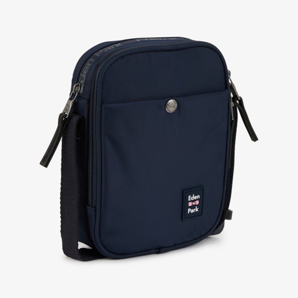Besace Rectangulaire Bleu Foncé Eden Park