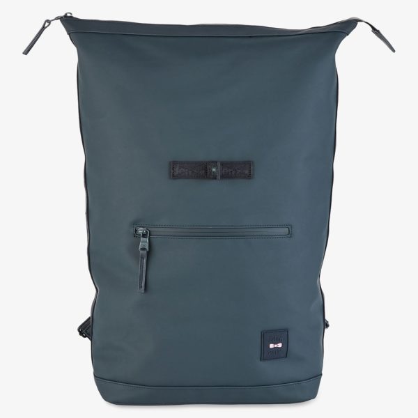 Sac À Dos En Gomme Bleu Foncé Eden Park