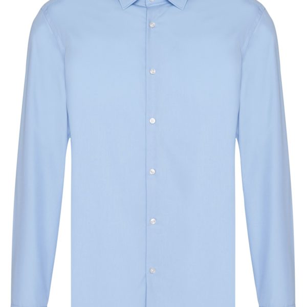 Chemise Slim Fit en popeline de coton facile à repasser – Hugo Boss