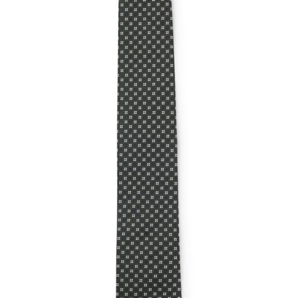Cravate en soie mélangée à motif jacquard – Hugo Boss