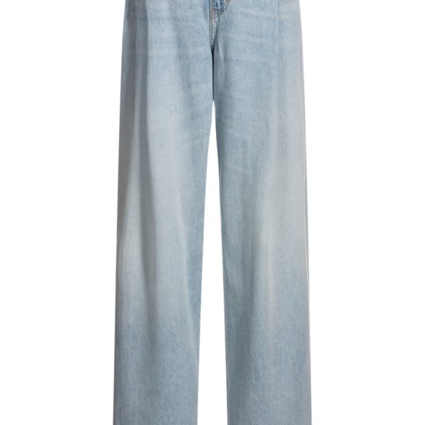 Jean ample en denim bleu délavé – Hugo Boss