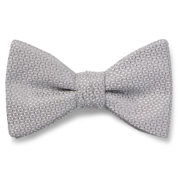 Nœud papillon en soie mélangée à motif jacquard – Hugo Boss