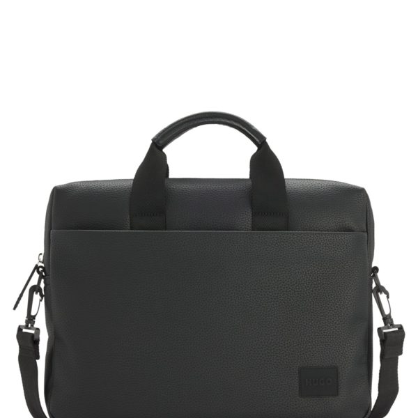 Porte-documents avec patch logoté – Hugo Boss