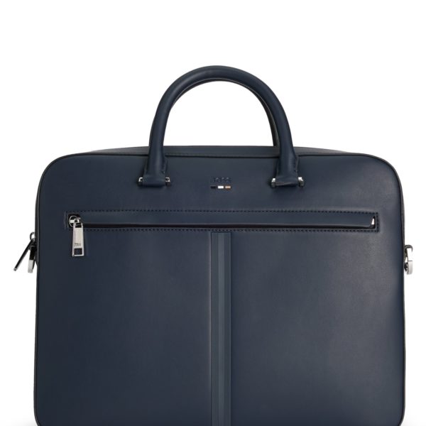 Porte-documents en similicuir avec finition texturée – Hugo Boss