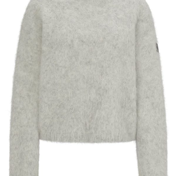 Pull d’équitation ample en alpaga mélangé – Hugo Boss