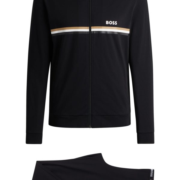 Survêtement Regular en coton stretch avec détails emblématiques – Hugo Boss