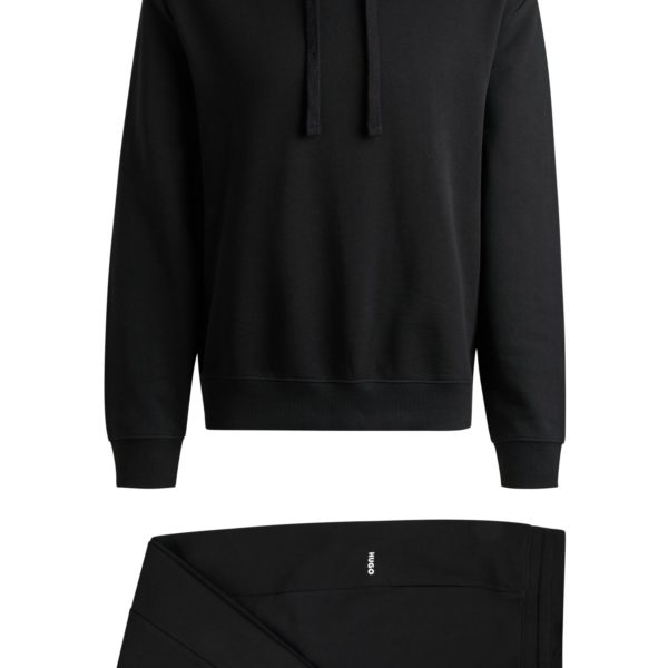 Survêtement Relaxed en molleton à logos contrastants – Hugo Boss