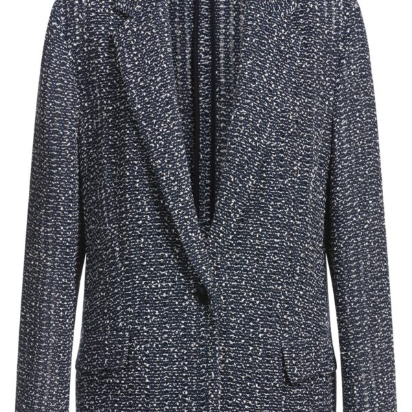 Veste Relaxed en tweed crocheté bicolore – Hugo Boss
