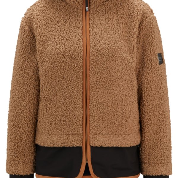 Veste hybride d’équitation avec capuche et peluche douce – Hugo Boss