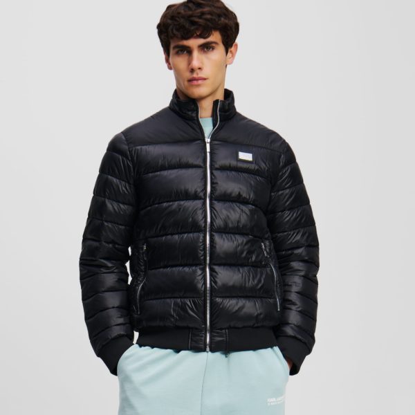 Karl Lagerfeld, Veste Matelassée, Homme, Noir, Taille: L58