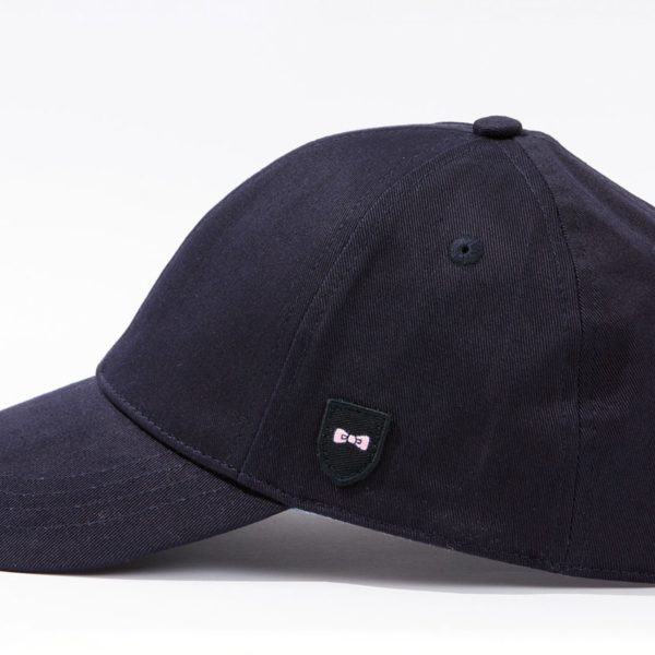 Casquette Bleu Marine Unie En Coton Eden Park
