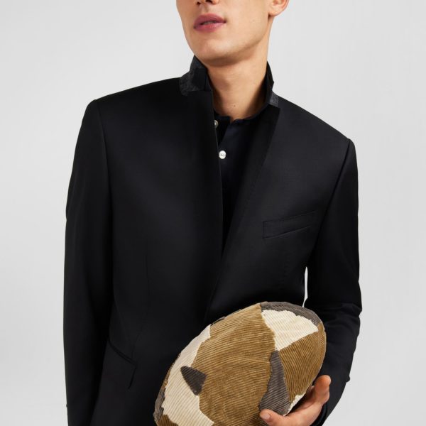Blazer Noir 100 % Laine Eden Park