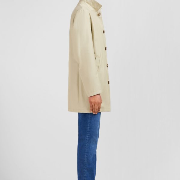 Imperméable Uni Beige Eden Park