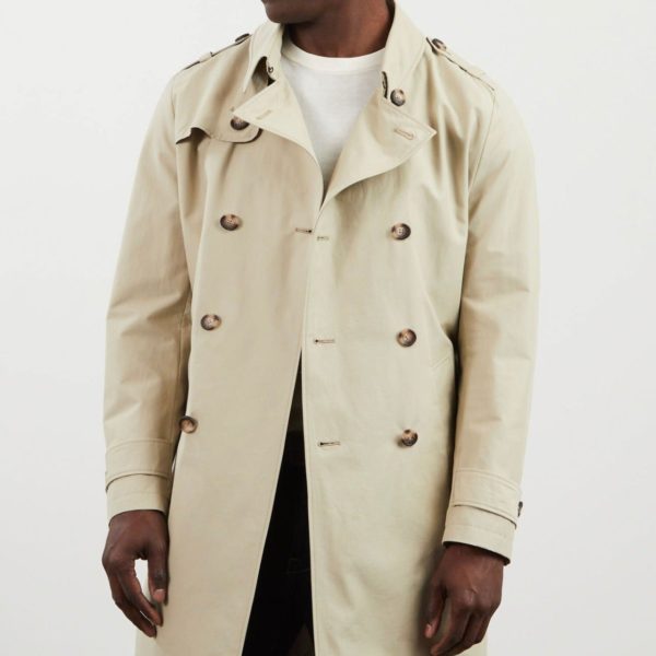 Trench Coat Déperlant Beige Eden Park