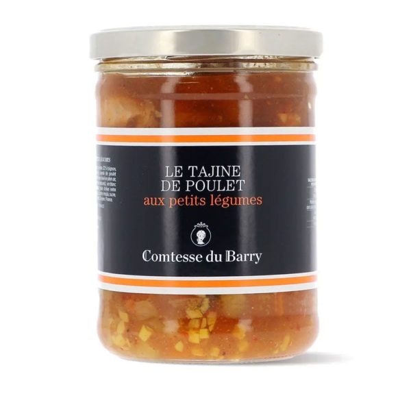 Tajine de poulet aux petits légumes-Comtesse du Barry