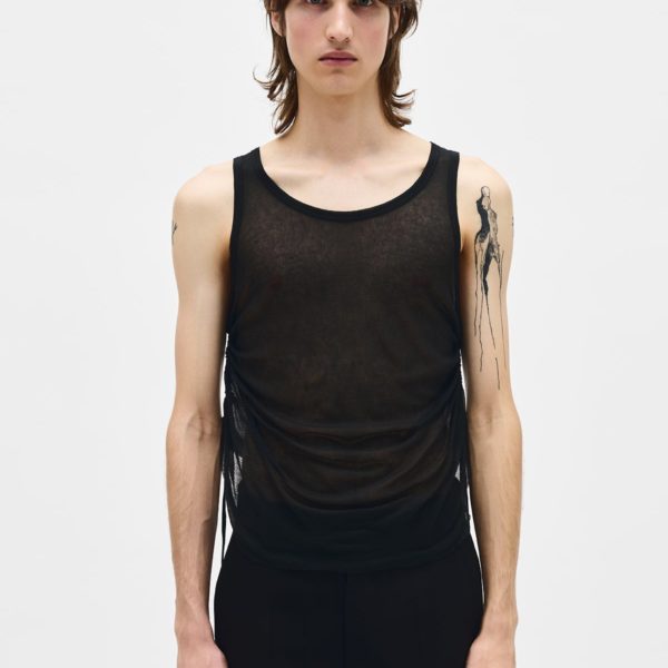 Boris Ruched Tank Top – ANN DEMEULEMEESTER