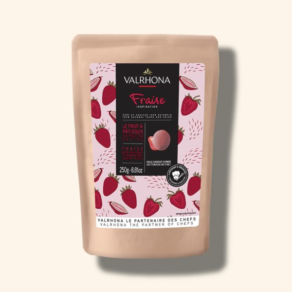Couverture de fruits Inspiration Fraise – 250g – VALRHONA