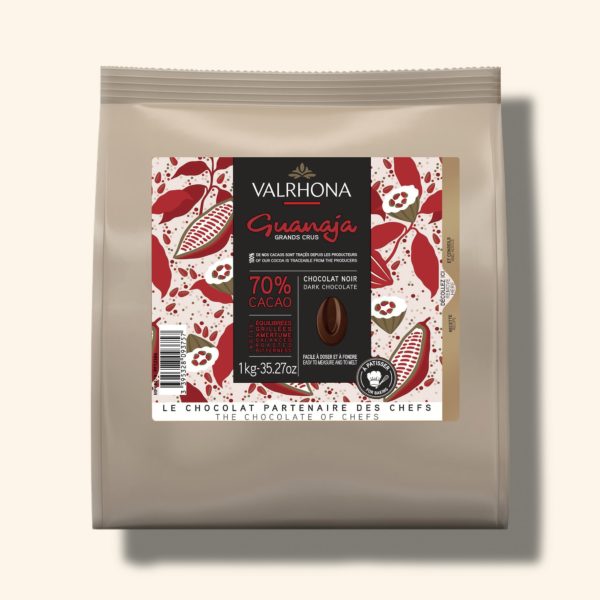 Chocolat noir pour la pâtisserie Guanaja 70% – 1kg – VALRHONA