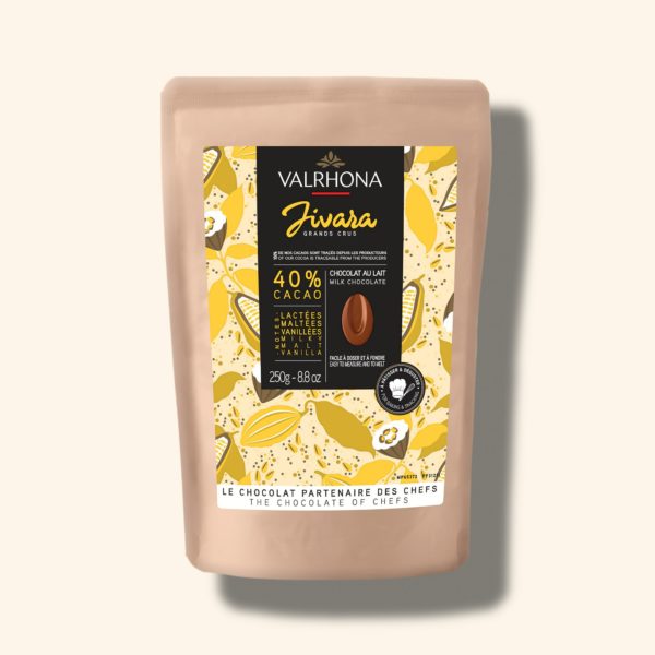 Chocolat au lait pour la pâtisserie Jivara 40% – 250g – VALRHONA