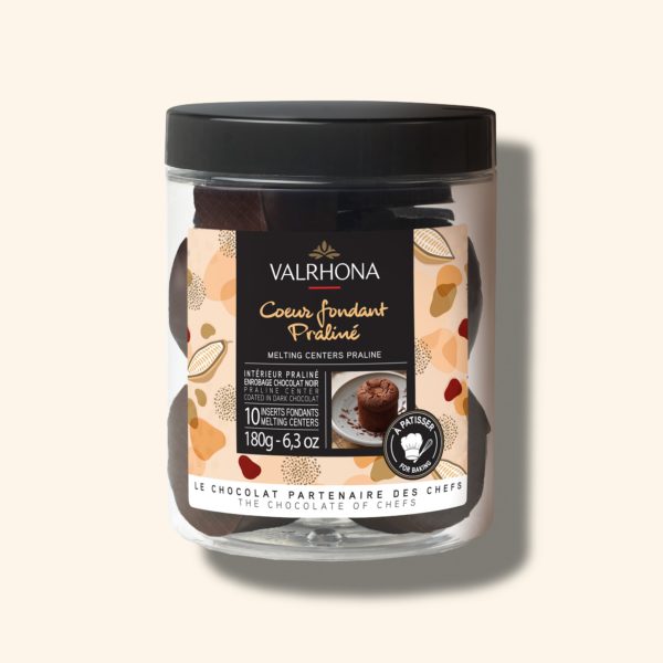 Cœurs fondants au praliné – 180g – VALRHONA