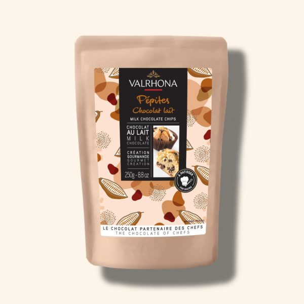 Pépites de chocolat au lait – 250g – VALRHONA
