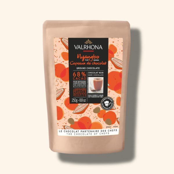 Copeaux de chocolat Nyangbo 68% – 250g – VALRHONA