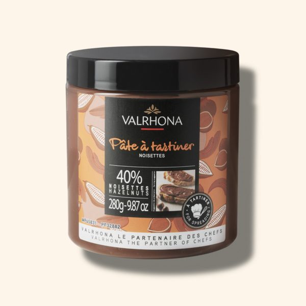 Pâte à tartiner aux noisettes 40% – 280g – VALRHONA