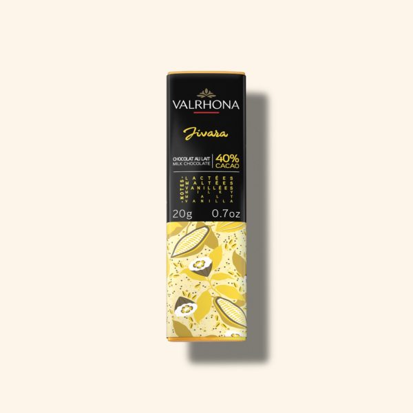 Mini tablette Jivara 40% – 20g – VALRHONA