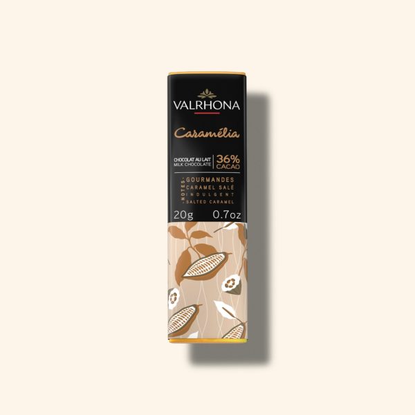 Mini tablette Caramelia 36% – 20g – VALRHONA