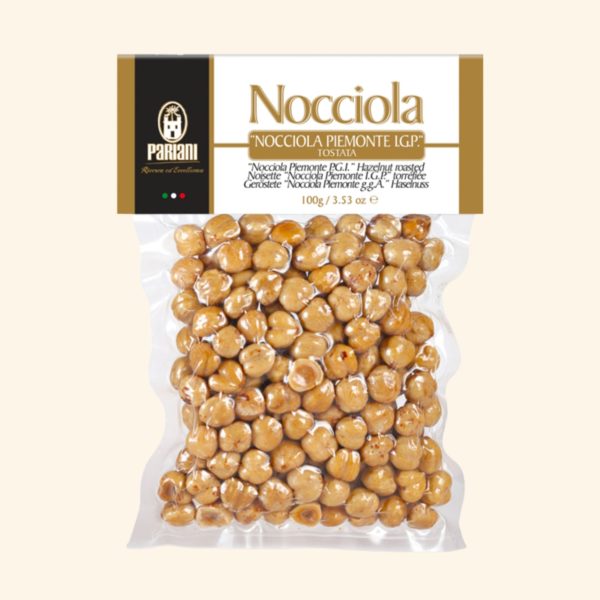 Noisettes entières grillées IGP Piémont  – 100g – PARIANI