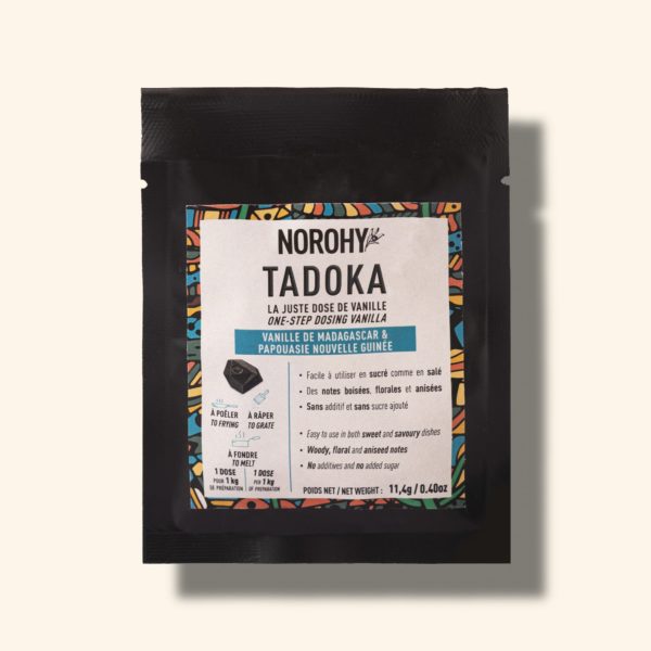 Tadoka : la juste dose de vanille – 10g – NOROHY