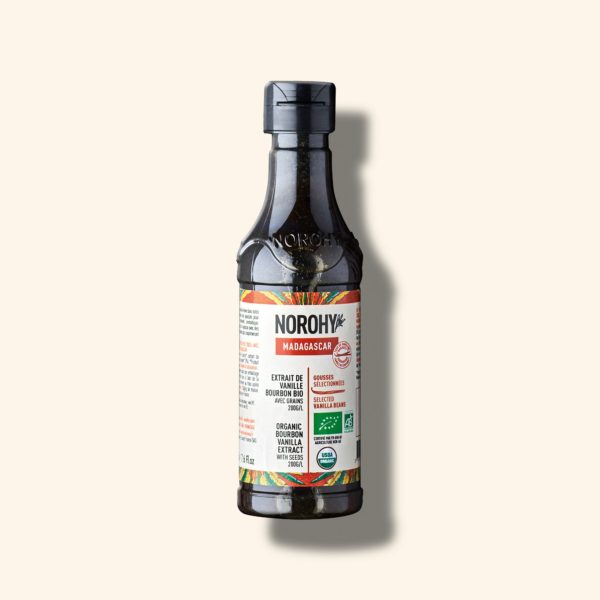 Extrait de vanille Bourbon Bio de Madagascar – 225ml – NOROHY