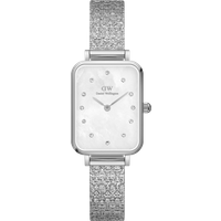 Daniel Wellington DW Montre 20x26mm Quadro Lumine Pressed Piano Silver