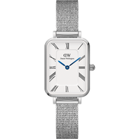 Daniel Wellington DW Montre 20x26mm Quadro Roman Numerals Sterling Silver