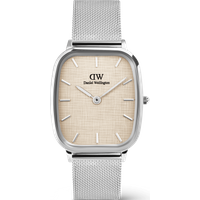 Daniel Wellington DW Montre 32×36,3mm Marlon Sterling Linen Silver