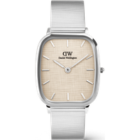 Daniel Wellington DW Montre 32×36,3mm Marlon Wire Linen Silver