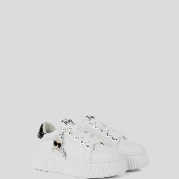 Karl Lagerfeld, Baskets Ikon Nft Kreeper, Femme, Blanc, Taille: L41