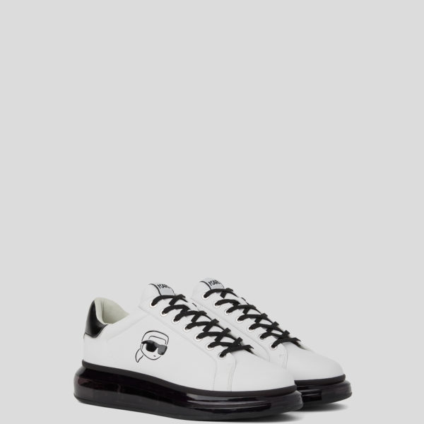 Karl Lagerfeld, Baskets Ikon Nft Kapri, Homme, Blanc/Noir, Taille: L46