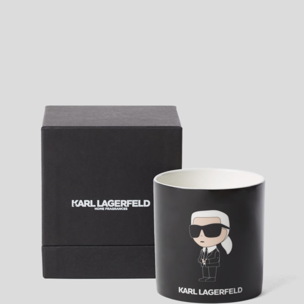 Karl Lagerfeld, Bougie Parfumée Ikon, Femme, Noir, Taille: L00